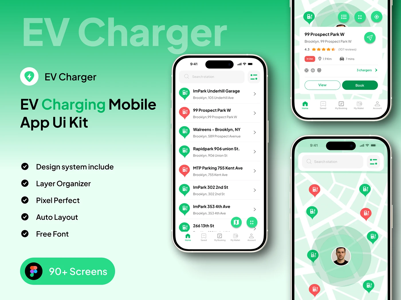 EV Charging App UI